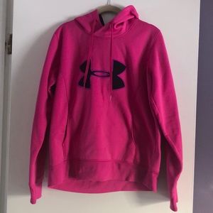 Pink Under Armour Hoodie